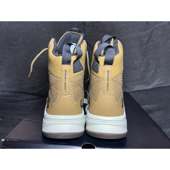 Under Armour UA Stellar G26" Mens Tactical Brown Hiking Boots Size 10 - Picture 4 of 7